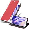 Cadorabo Custodia Libro per Xiaomi Mi A1 / Mi 5X in ROSSO MELA - con Vani di Carte, Funzione Stand e Chiusura Magnetica - Portafoglio Cover Case Wallet Book Etui Protezione