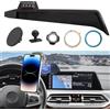 APESER Compatibile con BMW Supporto per telefono X5 2019-2023/X6 2020-2023/X7 2019-2022, G05/G06/G07 per touch screen da 12,3 pollici, supporto magnetico anti-vibrazione, rotazione a 360°