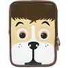 NelQuieOra Custodia Tablet per Bambini 10 Pollici Universale Cane | Imbottita, Antiurto, Morbida, Zip Sicura, Protezione Completa per Scuola Viaggio
