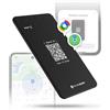 Rolling Square AirCard Dual - Wallet Tracker Android e Apple Localizzatore Bluetooth Compatibile con Apple iOS Find My, Google Android Find Hub, Ricarica Wireless, Air Smart Tag Card Anti-Perdita Nero