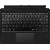 Qulose Tastiera Surface Pro per Microsoft Surface Pro 8/Pro 9/Pro X, tastiera wireless Bluetooth QWERTZ Layout, tipo cover con batteria ricaricabile/multi-gesture touchpad/portapenne