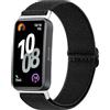 Amzpas Cinturino compatibile con Huawei Band 10 / Huawei Band 9 / Huawei Band 8 per uomo e donna, cinturino elastico in nylon regolabile, traspirante