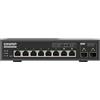 QNAP Switch QSW-L3208-2C6T | 6X 10GbE RJ45, 2X 10GbE SFP+/RJ45 porte combinate, lite-managed