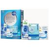 NIVEA Essentials Skincare Kit Cofanetto Regalo Donna, Set Regalo Donna con Crema Viso Idratante Rinfrescante 50 ml, Struccante Occhi Waterproof 125 ml e Burrocacao Labbra Labello Hydro Care 4.8 g