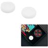 Zhixteu 2 Pezzi Cappucci per Joystick con Impugnatura per Pollice per AYANEO AIR Plus/Pocket Micro, Cappucci Antiscivolo con Impugnatura Testurizzata, Coperture di Ricambio per Stick Analogici (bianco)