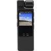 AKLOSIPY Videocamera Clip HD con Display, Visione Notturna, Rilevamento del Movimento, Connessione WiFi, Videoregistratore Portatile Indossabile Dal Corpo, Adatto per Ciclismo e