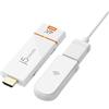 j5create ScreenCast 4K Max Adattatore wireless per display per streaming video e audio 4K UHD da dispositivi mobili/tablet/laptop, supporta AirPlay, Miracast e Chromecast (JVAW76MAX)
