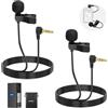 NEEWER 2 Mini Microfono Lavalier, Mic Lav Cablato 2m a Clip, TRS 3.5mm, Compatibile con DJI Mic 2 Rode Wireless Go II, NEEWER CM28 CM31 e Camera, LM5