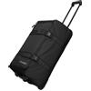 travelite trolley da viaggio con ruote misura media, KICK OFF, pratica borsa da viaggio con ruote per vacanze e sport, 68 cm, 65 litri