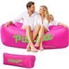 SilverChry Divano Gonfiabile, Lettino Gonfiabile, Fauteuil de Plage Gonflable, Canapé Gonflable Portable, Sdraio Gonfiabile, Divano Gonfiabile Campeggio Pieghevole, per Spiaggia, Viaggi, Campeggio (B)