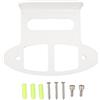 NutriEss Supporto a parete router di metallo netg orecchio orbi mesh wifi 6 RBK752 RBK853 RBK753 RBS750 Design per risparmiare spazio per l'utilizzo di Home Office