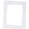 Rahmendesign24 Passepartout 40 x 60 cm esterno per interni 30 x 45 cm | 3 pezzi senza acidi passepartout in cartoncino bianco créme, taglio obliquo a 45°, protezione di immagini e foto