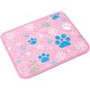 LUPEMCON Tappetino rinfrescante per animali - Materassino Ice Silk per cani e gatti, cotone morbido lavabile, antiscivolo, taglie XS-2XL, confortevole per casa e viaggio(D,Large)