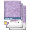 PetSafe Ricariche per vassoio per lettiera in cristalli ScoopFree PetSafe, profumo di lavanda, monouso, con protezione anti-perdite e lettiera a bassa dispersione - assorbe gli odori al contatto, 3 vassoio