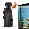 Kayuneed Skimmer per acquario, 160 l/h 3 W, con spugna biologica e ventose, rimozione pellicola di olio per acquari fino a 200 l, filtro acquario, skimmer e aspirapolvere superficiale per piscine