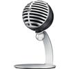 Shure MV5-DIG Microfono Digitale A Condensatore, Usb E Cavo Lightning, Grigio, Nuova Confezione