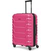 Smartbox valigia rigida M+ estendibile 66 cm | trolley 45×28-31×66 cm con 4 doppie ruote & serratura TSA | polipropilene leggero - Edition 01