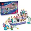 LEGO Disney Princess Ariel's Royal Wedding Boat Toy - The Little Mermaid Set w