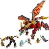 LEGO NINJAGO Wyldfyre's Transforming Dragon Mech Toy - 2in1 Ninja Action Figure
