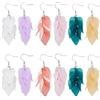 SUPERFINDINGS 6 Colori Lunghi Orecchini Pendenti A Petalo In Acrilico Eleganti Orecchini Pendenti In Boemia Orecchini Floreali Kawaii Leggeri Orecchini A Grappolo di Fata Dei Fiori Regali Da Sposa