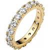 Pandora Timeless - Anello fascia scintillante, placcato in oro 14k, con pietre di zirconia cubica incolori