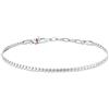 Sector No Limits Bracciale Uomo in Acciaio, Collezione BASIC, Catena