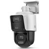 HiLook Telecamera IP Hilook PTZ-D4-Pro doppia 8MP (4MP + 4MP) zoom ottico 4x