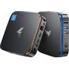 bez marki NiPoGi Essenx E1 Mini PC W-11 PRO Twin Lake N150 16 GB RAM 512 GB SSD