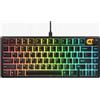 Glorious Gaming GMBK 75%, cablato, USB, a membrana, QWERTY, LED RGB, nero