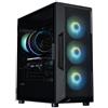Zalman i3 NEO ARGB V2 BLACK, Midi Tower, PC, Nero, ATX, Mini-ITX, Plastica, Acciaio, Vetro temperato, 16 cm