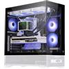 itek SHOWBUI 37B, Torre, PC, Nero, Bianco, ATX, Micro ATX, Mini-ITX, Metallo, Gaming