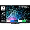Thomson 43MG7C15, 109,2 cm (43"), 3840 x 2160 pixel, QD-Mini LED, Smart-TV, WLAN, nero