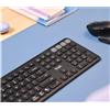 Trust Vaiya, formato standard (100%), senza fili, RF + Bluetooth, tasti a forbice, nero
