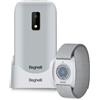 Beghelli Kit Telefono Salvalavita SLV30N GPS Plus ECO + Braccialetto SLV Band Plus, SOS GPS, Display 2.8", Grigio