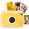 Kodak Printomatic+ Fotocamera Istantanea 10MP con LED RGB, Stampa Zink 2x3" - Gialla