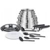 Lagostina Set di pentole e padelle Lagostina Ingenio Inox da 20 pezzi