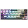 MSI Forge GK600 TKL Tastiera Meccanica da Gaming Layout Italiano TKL Bianco Azzurro