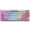 MSI Forge GK600 TKL Tastiera Meccanica Gaming TKL Layout Italiano Bianco Viola