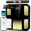 bez marki RunSTAR Smart bilancia analitica 8 elettrodi BIA 28 parametri BMI 180 kg