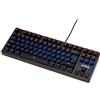 Spyco Tastiera Meccanica Gaming Tenkeyless Challenge KE-112, Layout Italiano 87 Tasti, Switch Outemu Marroni, Retroilluminazione LED RGB