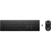 HP Kit Tastiera E Mouse 490C Multi-Dispositivo Dual-Mode Wireless Bluetooth Nero Layout Italiano