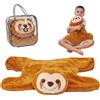 ODOXIA Peluche sensoriale per bambini 2,3 kg | Bradipo di peluche per il relax e la concentrazione | Bradipo da grembo zavorrato | Peluche versatile per i viaggi, la scuola e la casa