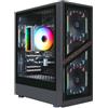 Hyrican PC da gaming HYRICAN AERIS 8123 - AMD Ryzen 7 5700X, 16 GB di RAM, SSD da 1 TB, Radeon RX 9070, Windows 11 Home