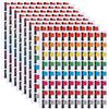 PH PandaHall 640pcs Map Location Stickers 8 Colori Bandiera Sticker Autoadesivi Indicatori Etichette Mappa Puntatore Adesivi Punto di riferimento Adesivo per Marcare Destinazioni di Viaggio