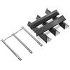 Vnierxful Bruciatori e Barrette aromatizzanti per Weber Spirit 300 Serie 310 acquistati, 310 Barrette aromatizzate per Grill a Gas Classiche, Pezzi di Ricambio per Weber Spirit I E310 320 S310 S320, 69787 7636