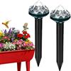 Generico Allontanatore Per Esterni | 2 Pezzi Paletto Ultrasuoni a Energia Solare - Controllo Piccoli Animali | Da Giardino, Prato, Patio, Piante, Cortile, Cortile Posteriore, Fattoria E Campeggio