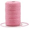 G2PLUS 200m Spago Rosa: 2mm Cordoncino in Cotone,Cordoncino Natalizio per Regalo Decorazioni,Fai-da-Te,Baker Twine Artigianale,Imballaggio Regalo