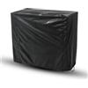 equlup Copertura per barbecue, bottene per barbecue in poliestere nera pesante per il barbecue per grill a gas patio per il giardino esterno barbecue (80x66x100cm)