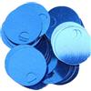 CHUYIX Paillettes 50 pezzi 20 mm grandi paillette piatte rotonde con foro con paillettes luccicanti fai da te accessori da cucito per abbigliamento, ricamo, ornamenti, gioielli, cucito, progetti