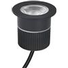 B·LED BARCELONA LED Faretto RGB da incasso a pavimento per esterni - 12V DC -9W - IP67